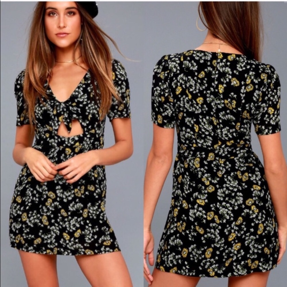 Free People Yellow Jinx Dress/Romper